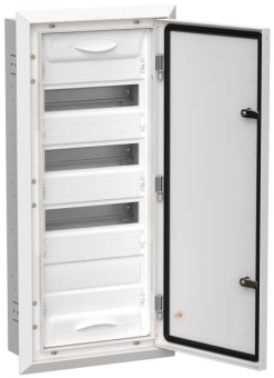TITAN 5 Корпус металлический ЩРв-48 (1х48) 755х365х130мм IP31 белый (одна дверь) от магазина РЭССИ