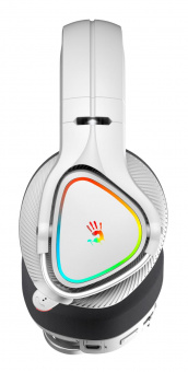 Наушники с микрофоном A4Tech Bloody MR710 серый BT оголовье (MR710 GREY) от магазина РЭССИ