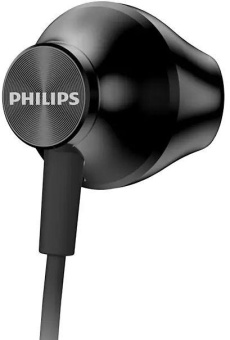 Наушники вкладыши Philips TAUE100BK/00 1.2м черный проводные в ушной раковине от магазина РЭССИ
