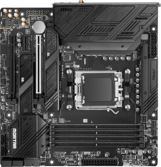 Материнская плата MSI MAG B650M MORTAR WIFI SocketAM5 AMD B650 4xDDR5 mATX AC`97 8ch(7.1) 2.5Gg RAID+VGA+HDMI+DP от магазина РЭССИ