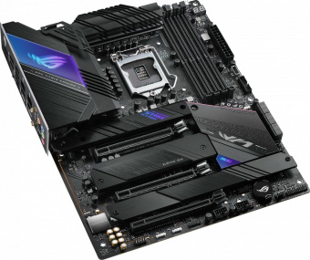 Материнская плата Asus ROG STRIX Z590-E GAMING WIFI Soc-1200 Intel Z590 4xDDR4 ATX AC`97 8ch(7.1) 2x2.5Gg RAID+HDMI от магазина РЭССИ