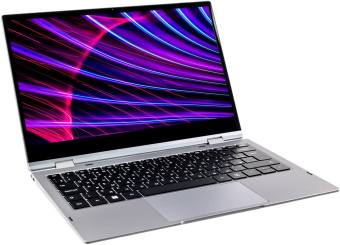 Ноутбук Hiper Slim H1306O582DM Core i5 1235U 8Gb SSD256Gb Intel Iris Xe graphics 13.3" IPS Touch FHD (1920x1080) Free DOS grey WiFi BT Cam от магазина РЭССИ