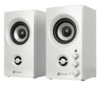 Колонки Оклик OK-164 2.0 белый 30Вт от магазина РЭССИ