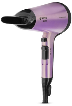 Фен Vitek VT-8224 2100Вт фиолетовый/черный (8224-VT-01_MC) от магазина РЭССИ