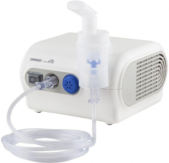 Ингалятор Omron NE-C28 Plus (NE-C28P-RU) компрессорный стационарный белый от магазина РЭССИ