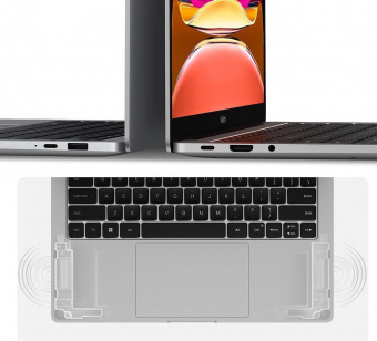 Ноутбук Xiaomi Pro RedmiBook Ryzen 5 6600H 16Gb SSD512Gb AMD Radeon 14" IPS 2.5K (2560x1600) Windows 10 trial (для ознакомления) grey WiFi BT Cam (RMA2203-AG) от магазина РЭССИ