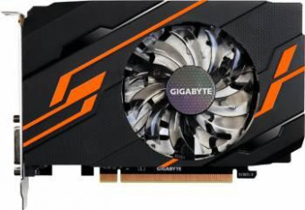 Видеокарта Gigabyte PCI-E GV-N1030OC-2GI NVIDIA GeForce GT 1030 2048Mb 64 GDDR5 1265/6008 HDMIx1 HDCP Ret от магазина РЭССИ