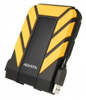 Жесткий диск A-Data USB 3.1 2Tb AHD710P-2TU31-CYL HD710Pro DashDrive Durable 2.5" черный/желтый от магазина РЭССИ