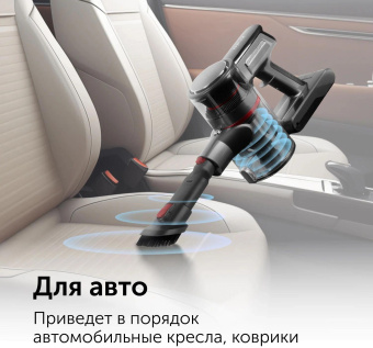 Пылесос ручной Red Solution V3070 350Вт черный/серый от магазина РЭССИ