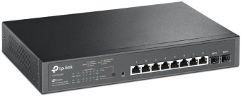 Коммутатор TP-Link SG2210MP (L2+) 8x1Гбит/с 2SFP 8PoE+ 150W управляемый от магазина РЭССИ