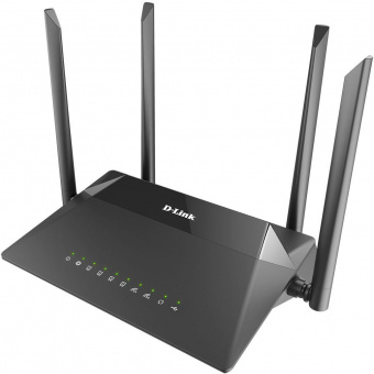 Роутер беспроводной D-Link DIR-853/URU/R3A AC1300 10/100/1000BASE-TX/4G ready черный от магазина РЭССИ