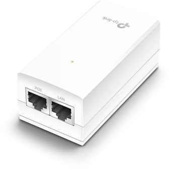 Инжектор PoE TP-Link POE2412G 10/100/1000BASE-T 100-240В(АС) от магазина РЭССИ