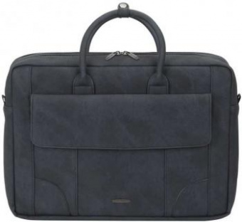 Сумка для ноутбука 16" Riva 8942 черный полиуретан от магазина РЭССИ