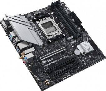 Материнская плата Asus PRIME B650M-A WIFI II SocketAM5 AMD B650 4xDDR5 mATX AC`97 8ch(7.1) 2.5Gg RAID+VGA+HDMI+DP от магазина РЭССИ