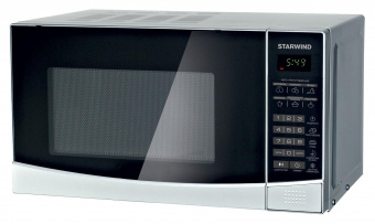 Микроволновая Печь Starwind SMW2820 20л. 700Вт серебристый/черный от магазина РЭССИ