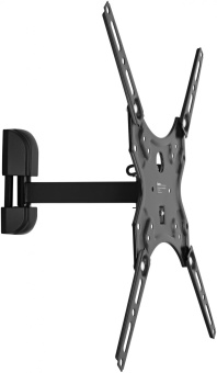 Кронштейн для телевизора Buro MF1 черный 13"-60" макс.25кг настенный поворот и наклон от магазина РЭССИ