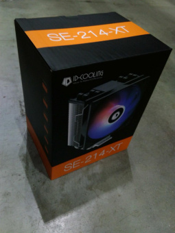 Устройство охлаждения(кулер) ID-Cooling SE-214-XT Soc-AM4/1151/1200/1700 4-pin 16-27dB Al+Cu 180W 810gr LED Ret от магазина РЭССИ