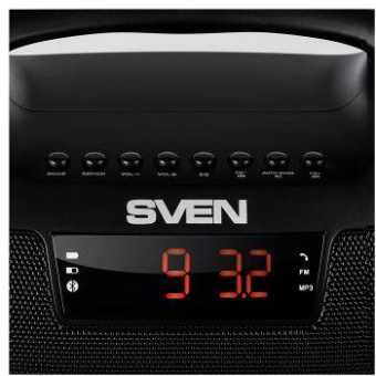 Колонка порт. Sven PS-460 черный 18W 1.0 BT/USB 10м 1800mAh (SV-015237) от магазина РЭССИ