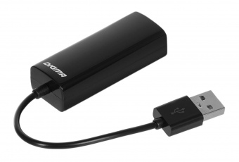 Сетевой адаптер Ethernet Digma D-USB2-LAN100 USB 2.0 (упак.:1шт) от магазина РЭССИ