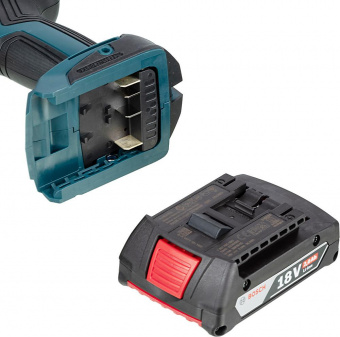 Дрель-шуруповерт Bosch GSR 18V-50 аккум. патрон:быстрозажимной (кейс в комплекте) (06019H5020) от магазина РЭССИ
