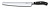 Нож кухонный Victorinox Grand Maitre (7.7433.26G) кованый универсальный для хлеба лезв.260мм серрейт. заточка черный от магазина РЭССИ