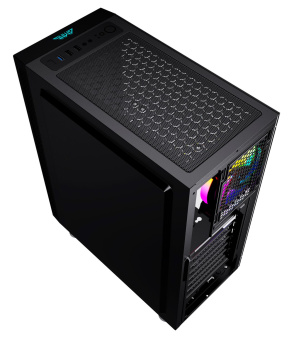 Корпус GMNG GG-CC100 черный без БП ATX 5x120mm 2xUSB2.0 1xUSB3.0 audio bott PSU от магазина РЭССИ