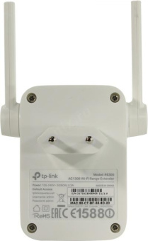 Повторитель беспроводного сигнала TP-Link RE305 AC1200 10/100BASE-TX белый от магазина РЭССИ