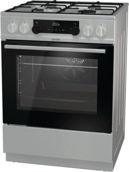 Плита Комбинированная Gorenje KS635X нержавеющая сталь/черный (без крышки) реш.сталь от магазина РЭССИ