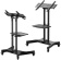 Стойка для телевизора Onkron TS1350 черный 32"-70" макс.45кг напольный мобильный от магазина РЭССИ