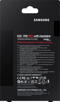 Накопитель SSD Samsung PCIe 4.0 x4 1TB MZ-V9P1T0CW 990 Pro M.2 2280 от магазина РЭССИ