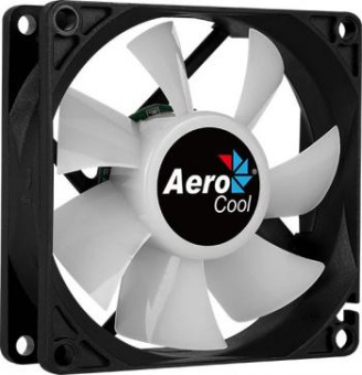 Вентилятор Aerocool Frost 8 80x80mm 3-pin 4-pin(Molex)28dB 90gr LED Ret от магазина РЭССИ