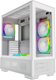 Корпус Montech Sky Two белый без БП ATX 3x140mm 2xUSB3.0 audio bott PSU от магазина РЭССИ