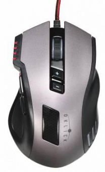 Мышь Оклик 805G V2 BEOWULF черный/серебристый оптическая (3200dpi) USB (8but) от магазина РЭССИ