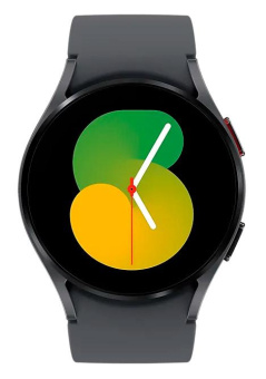 Смарт-часы Samsung Galaxy Watch 5 40мм 1.2" AMOLED корп.серый рем.серый (SM-R900NZAAMEA) от магазина РЭССИ