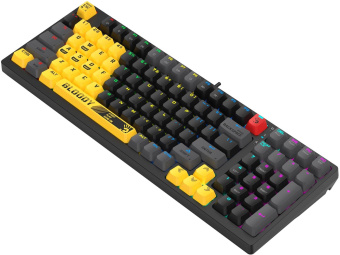 Клавиатура A4Tech Bloody S98 Sports Lime BLMS Plus механическая желтый/серый USB for gamer LED (S98 SPORTS LIME BLMS RED PLUS) от магазина РЭССИ