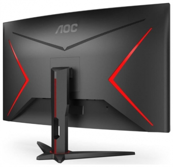 Монитор AOC 31.5" Gaming CQ32G2SE черный/красный VA LED 1ms 16:9 HDMI M/M матовая 250cd 178гр/178гр 2560x1440 165Hz DP 2K 7.4кг от магазина РЭССИ
