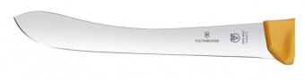Нож Victorinox Swibo (5.8426.21) стальной для забоя/разделки лезв.210мм прямая заточка оранжевый от магазина РЭССИ