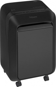 Шредер Fellowes PowerShred LX211 черный (секр.P-5) перекрестный 15лист. 23лтр. скрепки скобы пл.карты от магазина РЭССИ