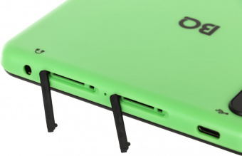 Планшет BQ 7055L Exion One SC9863A (1.6) 8C RAM2Gb ROM32Gb 7" IPS 1024x600 3G 4G Android 10.0 Go зеленый 2Mpix 0.3Mpix BT GPS WiFi Touch microSD 64Gb 2500mAh от магазина РЭССИ