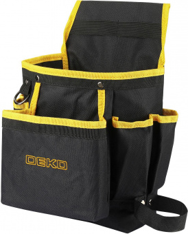 Сумка для инстр. Deko S 11карм. желтый/черный (065-0800) от магазина РЭССИ