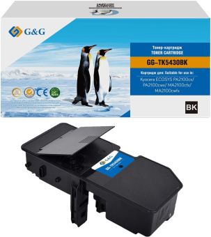 Картридж лазерный G&G GG-TK5430BK TK-5430K черный (1250стр.) для Kyocera Ecosys PA2100cx/PA2100cwx/MA2100cfx/MA2100cwfx от магазина РЭССИ