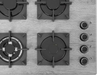 Газовая варочная поверхность Gefest СГ СВН 2230-01 К95 серый от магазина РЭССИ