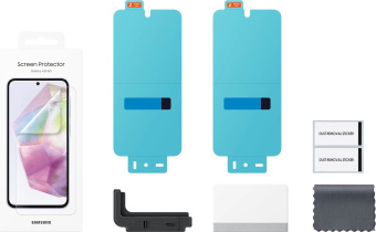 Защитная пленка для экрана Samsung прозрачный для Samsung Galaxy A35 прозрачная 2шт. (EF-UA356CTEGRU) от магазина РЭССИ