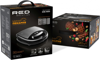 Мультипекарь Red Solution RMB-M603 700Вт черный/серебристый от магазина РЭССИ