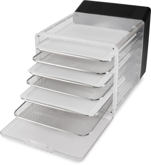 Сушка для фруктов и овощей Hyundai HYFD-8800 12под. 600Вт черный от магазина РЭССИ