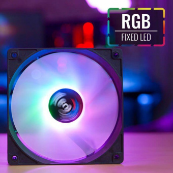 Вентилятор Aerocool Frost 12 120x120mm 3-pin 4-pin (Molex)24dB 160gr LED Ret от магазина РЭССИ