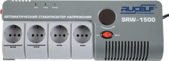 Стабилизатор напряжения Rucelf SRW-1500-D 1.5кВА однофазный белый от магазина РЭССИ