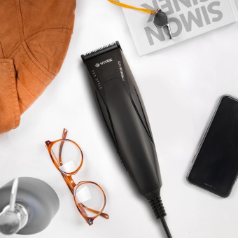 Машинка для стрижки Vitek VT-2574 черный 10Вт от магазина РЭССИ