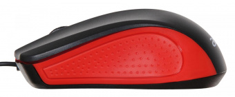 Мышь Acer OMW012 черный/красный оптическая (1200dpi) USB (3but) от магазина РЭССИ