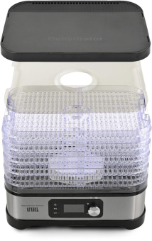 Сушка для фруктов и овощей GFGril GFD-001 6под. 500Вт серебристый от магазина РЭССИ